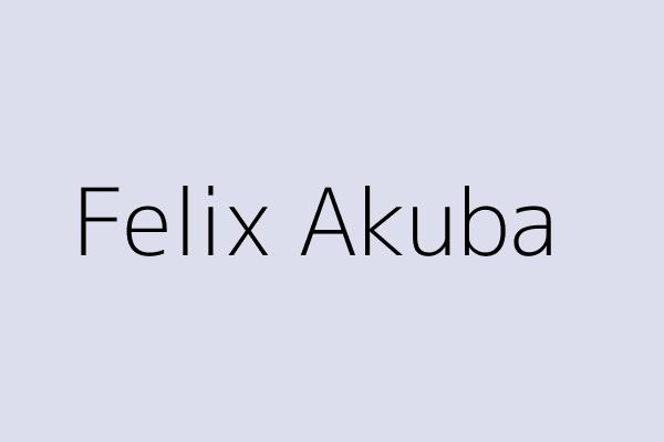 Felix Akuba